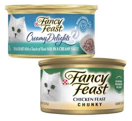 Fancy Feast Classic or Creamy Delights Cat Food 85g