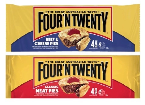 Four 'N Twenty Traditional Meat Pies 4 Pack 700g