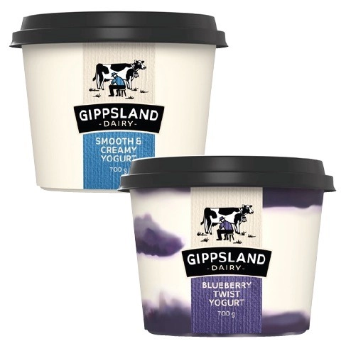 Gippsland Dairy Twist Yogurt 700g