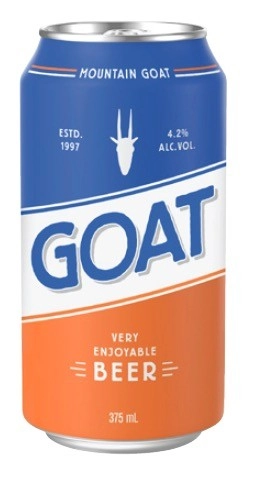 Goat Lager Cans 24x375mL