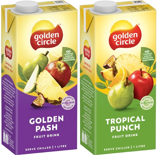 Golden Circle Tetra Fruit Drink 1 Litre