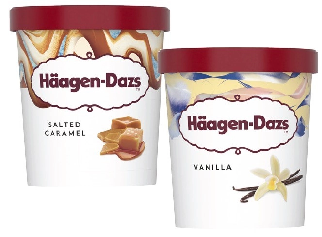 Häagen-Dazs Tub 420mL-457mL