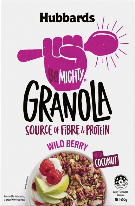 Hubbards Be Mighty Granola 450g