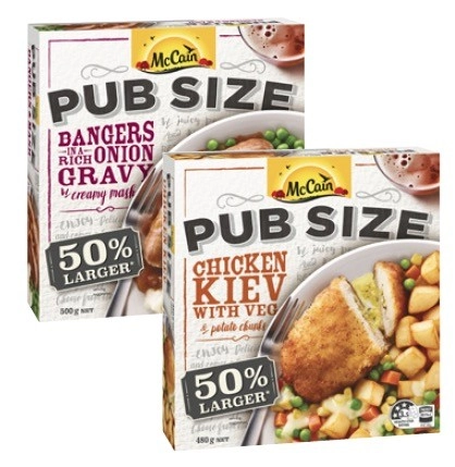 McCain Pub Size Meal 480g-500g