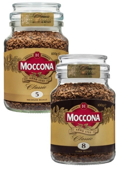 Moccona Freeze Dried Instant Coffee 95g-100g