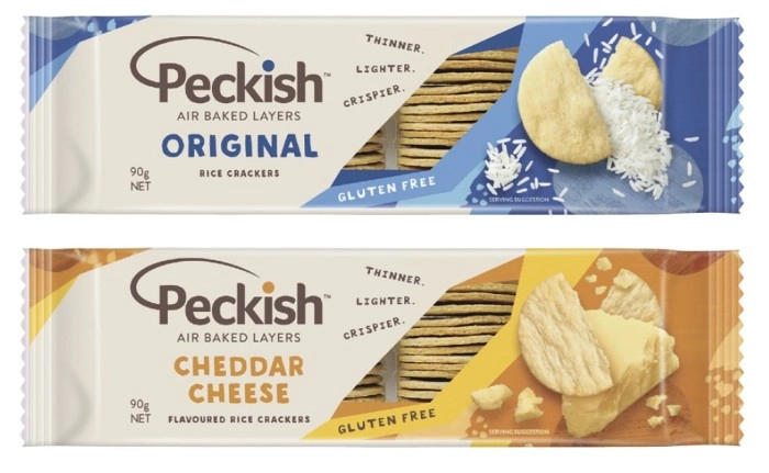 Peckish White Rice Crackers 90g