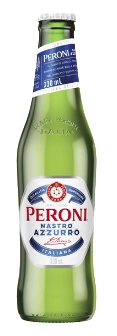 Peroni Nastro Azzuro 5% Bottles 24x330mL