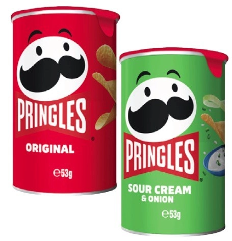 Pringles Potato Crisps 53g