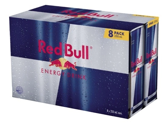 Red Bull Energy Drink 8x250mL