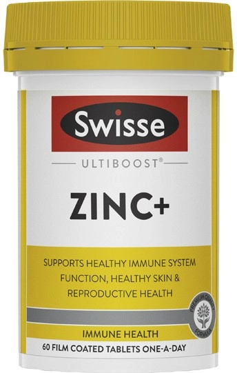 Swisse Ultiboost Zinc+ Tablets 60 Pack