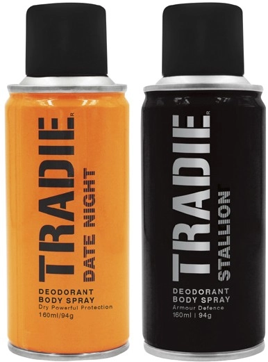 Tradie Body Spray Deodorant 160mL