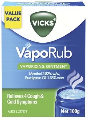 Vicks VapoRub Ointment 100g