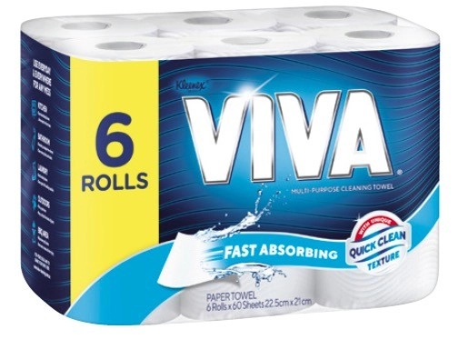 Viva Paper Towel 6 Pack