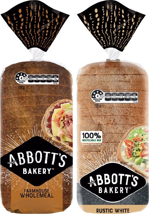 Abbott’s Village Bakery Bread 680-800g Selected Varieties