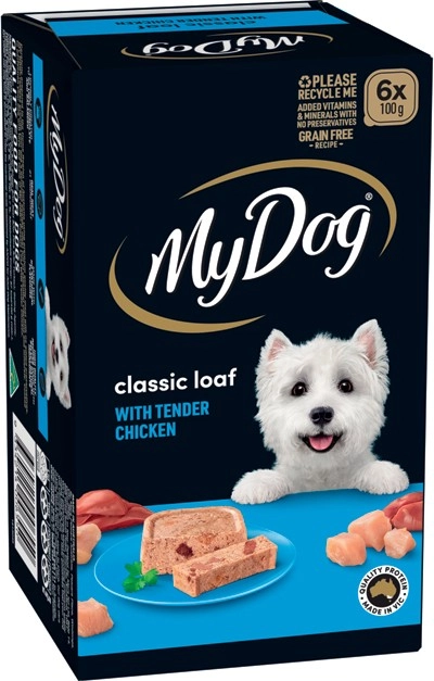 My Dog Wet Dog Food 6x100g Selected Varieties