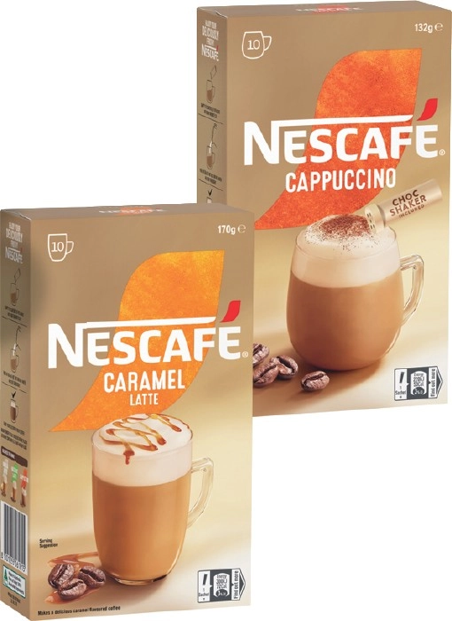 Nescafé Coffee Sachets 8-10 Pack Selected Varieties