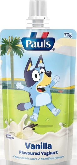 Pauls Squeezie Yoghurt 70g Selected Varieties