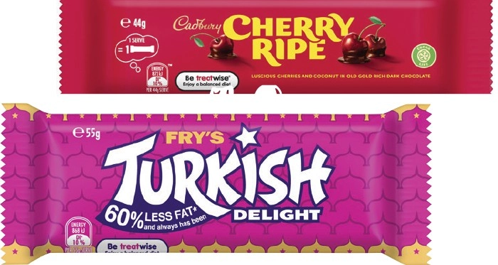 Cadbury Medium Bars, Roll or Toblerone 30-55g Selected Varieties