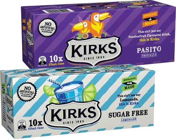 Kirks 10x375mL Selected Varieties