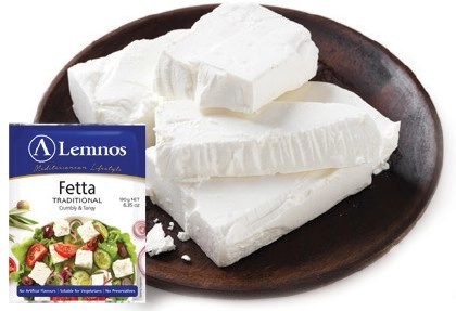 Lemnos Fetta Traditional or Reduced Fat 180g