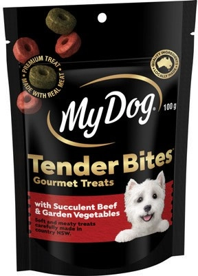 My Dog Tender Bites Gourmet Treats 100g Selected Varieties