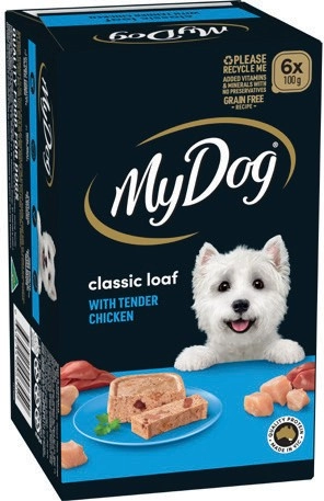 My Dog Wet Dog Food 6x100g Selected Varieties