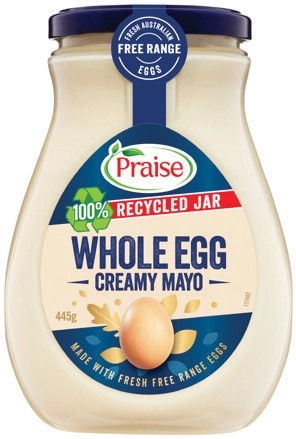 Praise Whole Egg Creamy Mayo 445g