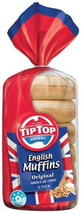 Tip Top Muffins 6 Pack Selected Varieties