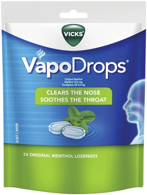 Vicks VapoDrops 24 Pack Selected Varieties*