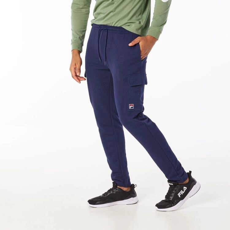 FILA Men's Joe Cargo Trackpant New Navy