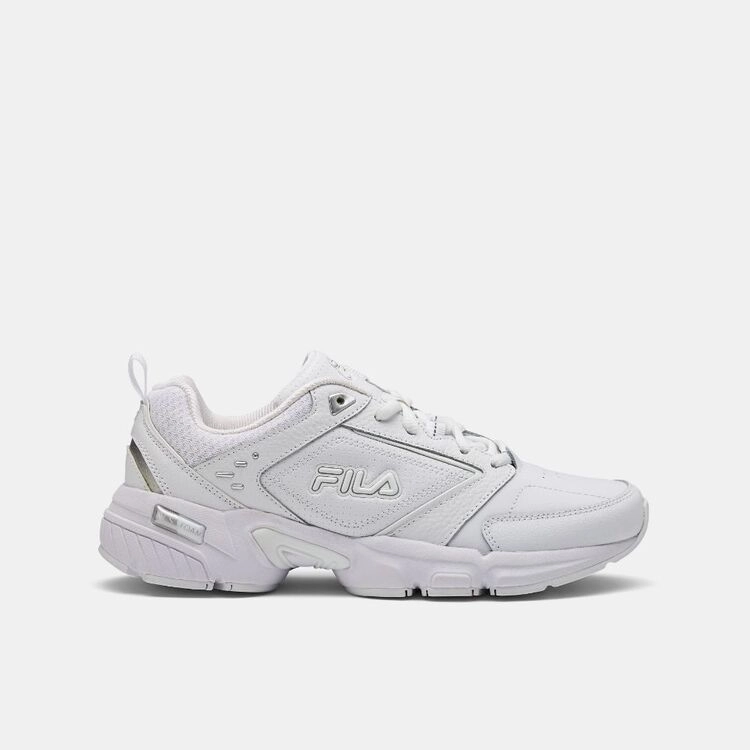 FILA Women's Memory Decimus 8 White & Silver