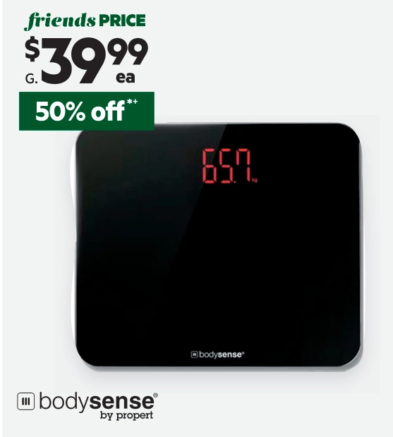 Propert Bodysense Wide Platform Scale