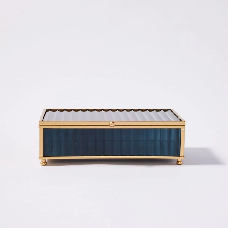 Soren Trinket Box Blue