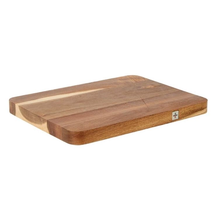 Swiss Diamond Deluxe Premium Long Grain Acacia Small Cutting Board