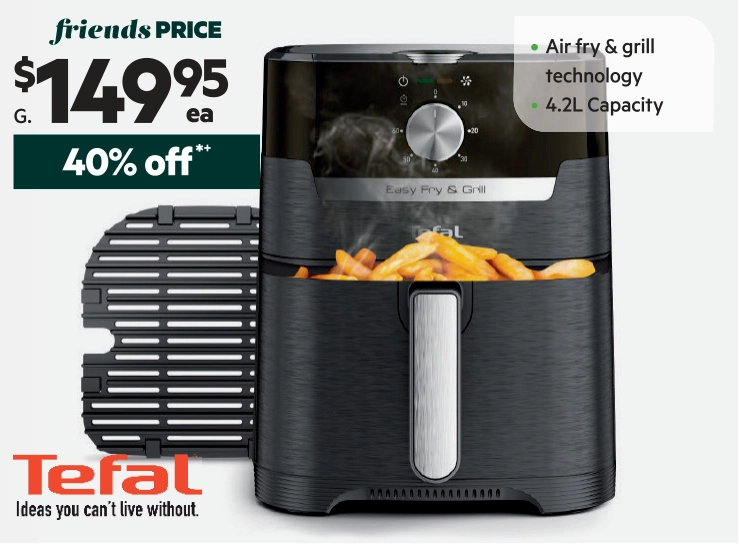 Tefal Easy Fry & Grill Classic Air Fryer EY5018