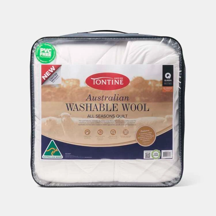 Tontine 300 GSM Australian Washable Wool Quilt Queen