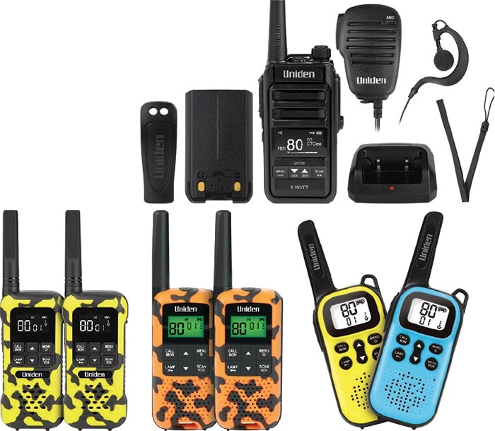 10% off Uniden Handheld UHF Range