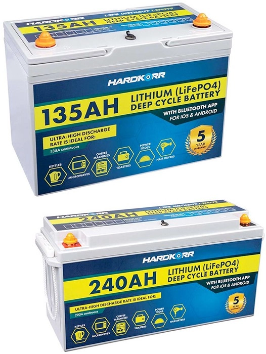 Hardkorr 135AH & 240AH Lithium Batteries