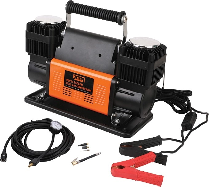 XTM Dual Air Compressor 250LPM 150PSI