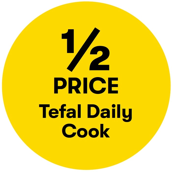 1/2 Price on Tefal Daily Cook