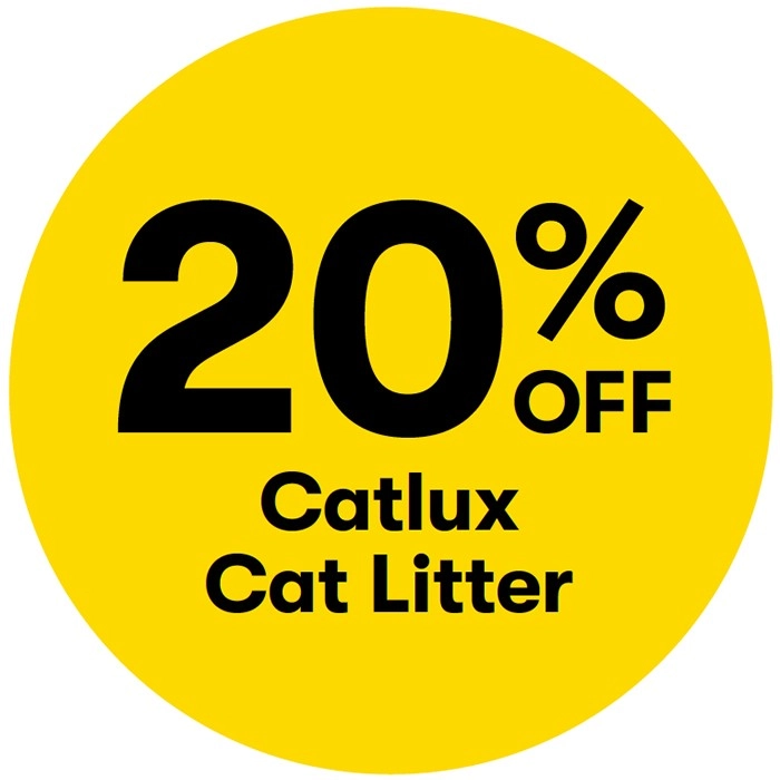 20% off Catlux Cat Litter