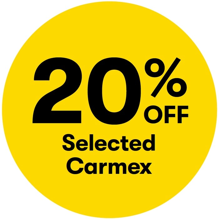 20% off Selected Carmex