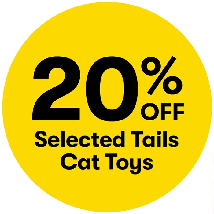 20% off Selected Tails Cat Toys