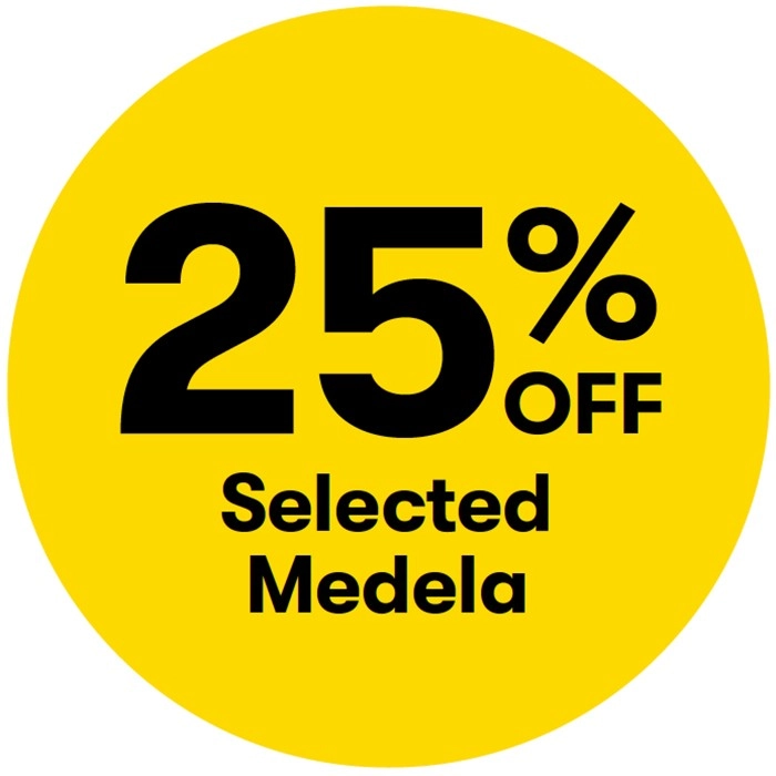 25% off Selected Medela