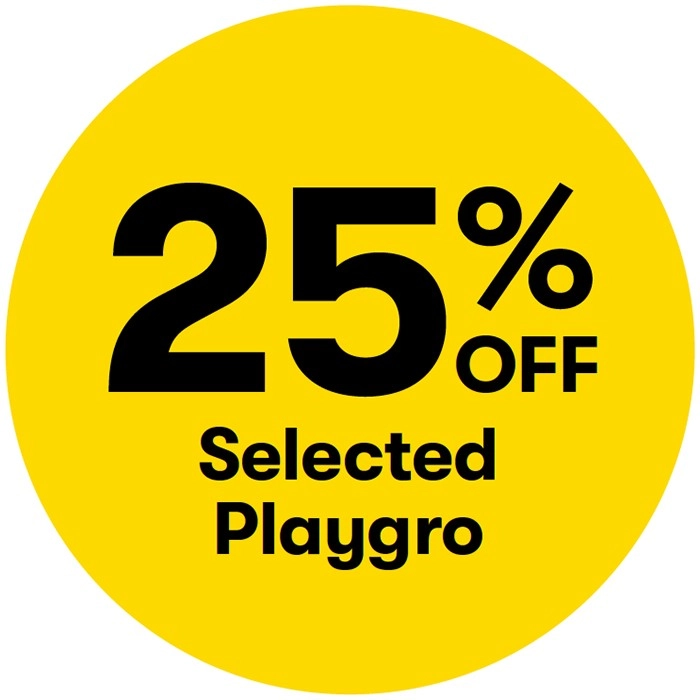 25% off Selected Playgro