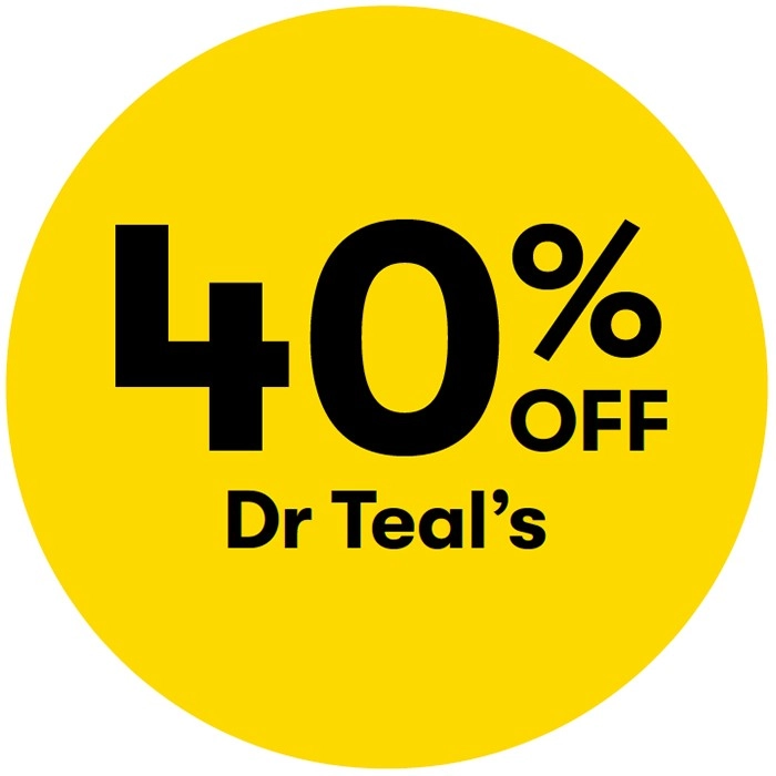 40% off Dr Teal’s