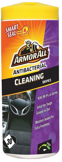 Armor All 30-Pack Cleaning and Protectant Wipes - Anti Bacterial