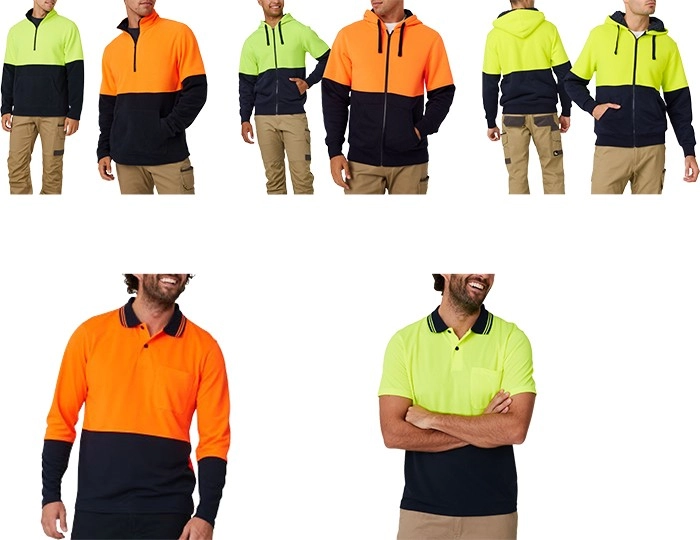 Blacksmith Hi-Vis Polar Fleece, Hoodie, Sherpa and Work Polos