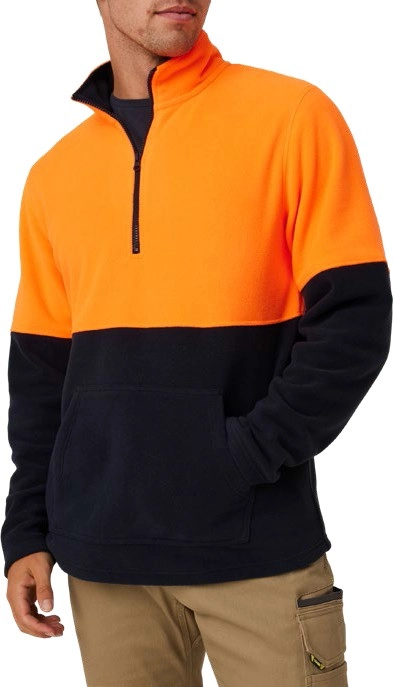 Blacksmith Men’s Hi-Vis Polar Fleece - Neon Orange