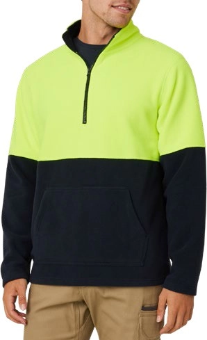 Blacksmith Men’s Hi-Vis Polar Fleece - Neon Yellow